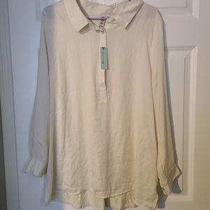 NWT Anthropologie DOLAN Long Sleeved Blouse